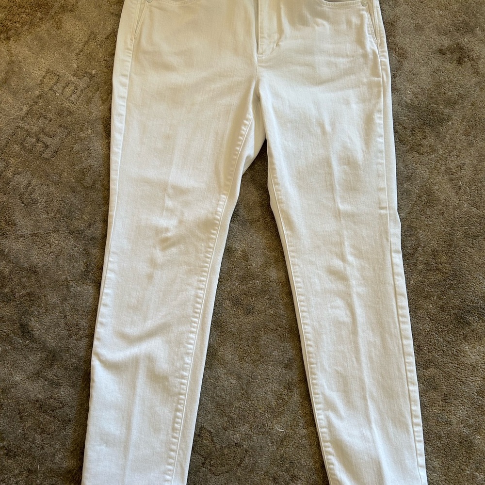 J. Jill White Authentic Fit Slim Ankle